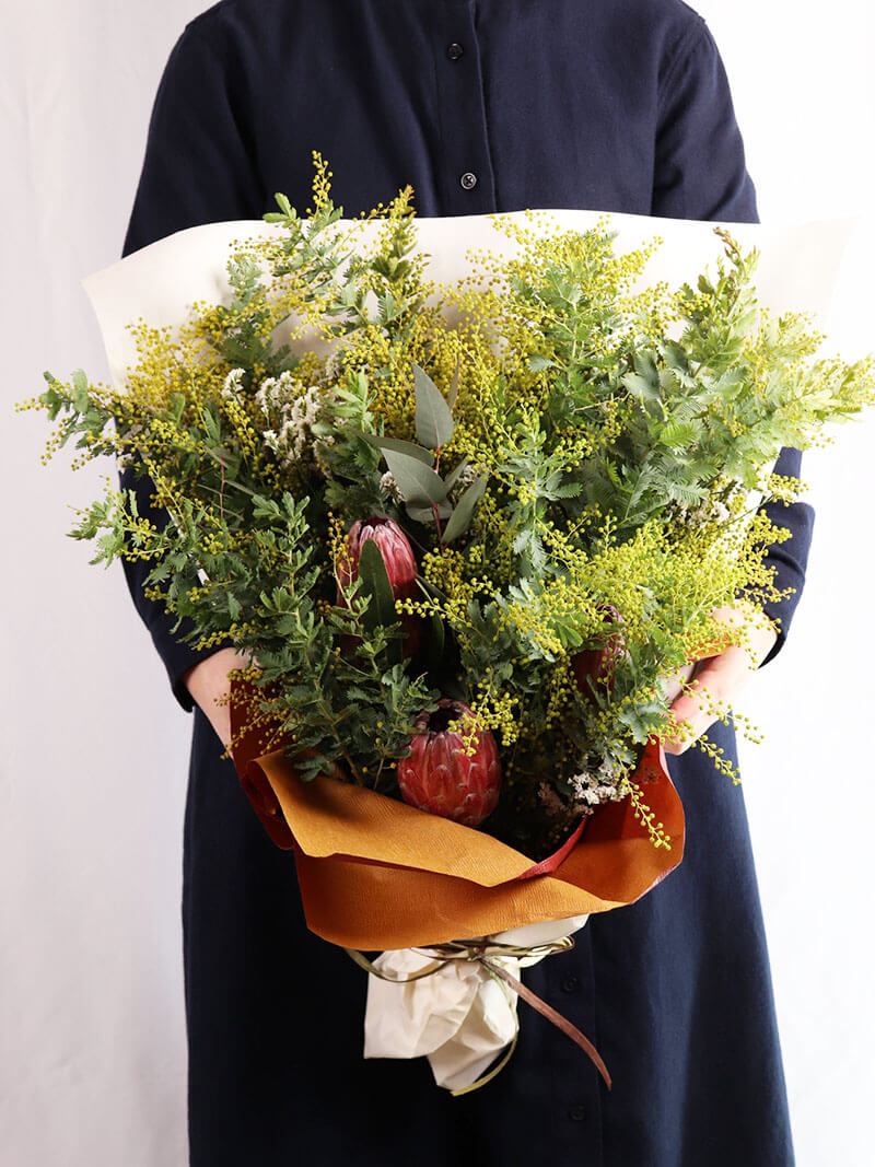 ミモザの花束