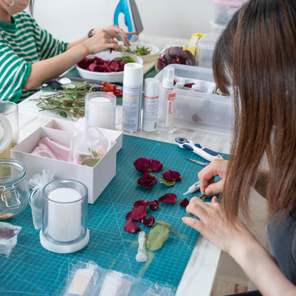 花束ブーケ等をキャンドル保存加工【2本セット】