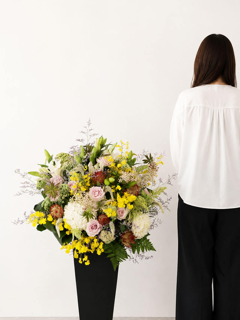 幸せを彩る祝福アレンジ