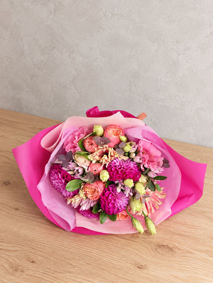 ～Pink Bloom Bouquet～｜発表会・誕生日・お祝いに彩りブーケ