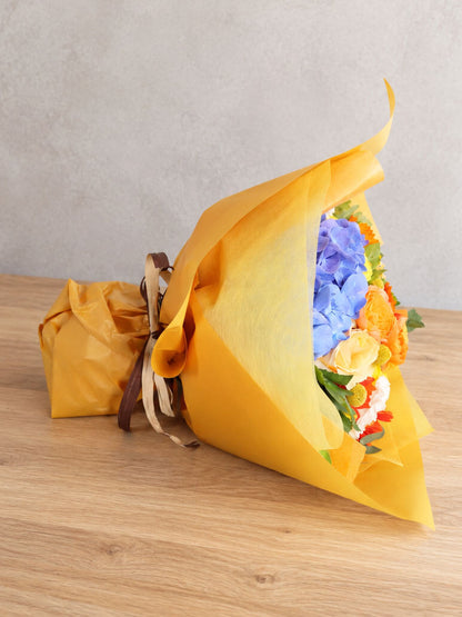 ～Sunny Smile Bouquet～｜誕生日・発表会・お祝いに彩りブーケ