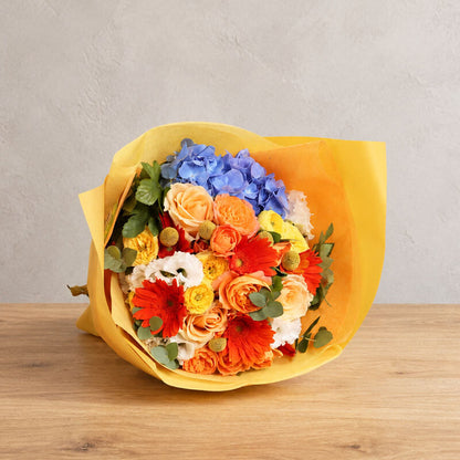 ～Sunny Smile Bouquet～｜誕生日・発表会・お祝いに彩りブーケ