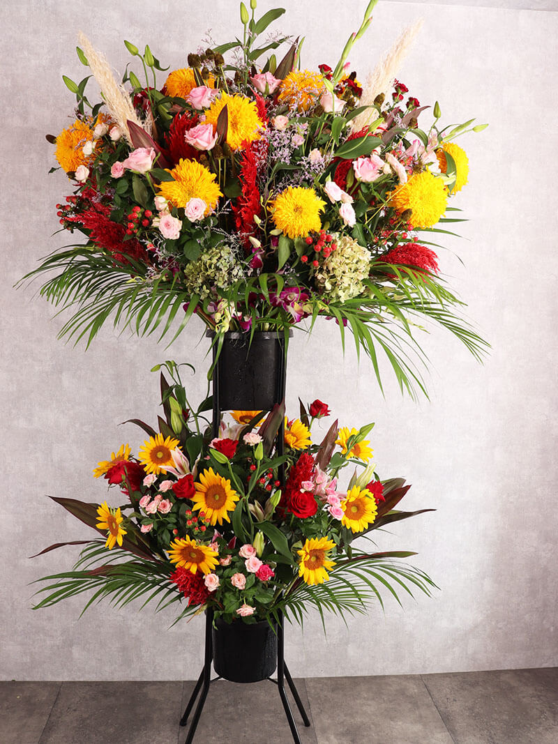 華やかおまかせスタンド2段