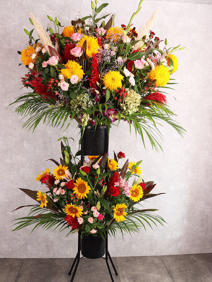 華やかおまかせスタンド2段