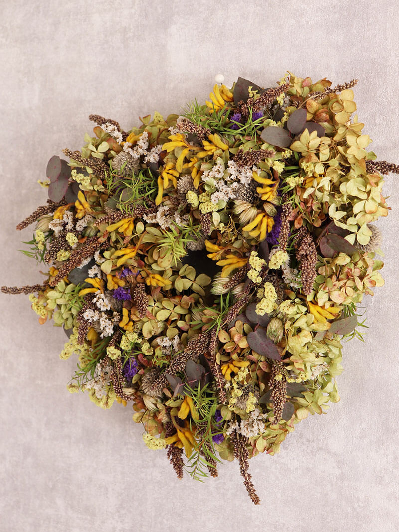 wreath(ハート型リース ナチュラル系）