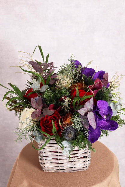 クリスマスの贈り物アレンジ