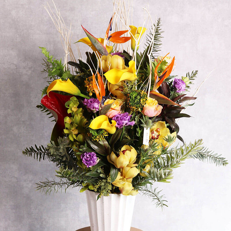 季節のおまかせ 華やぎのイエローアレンジ