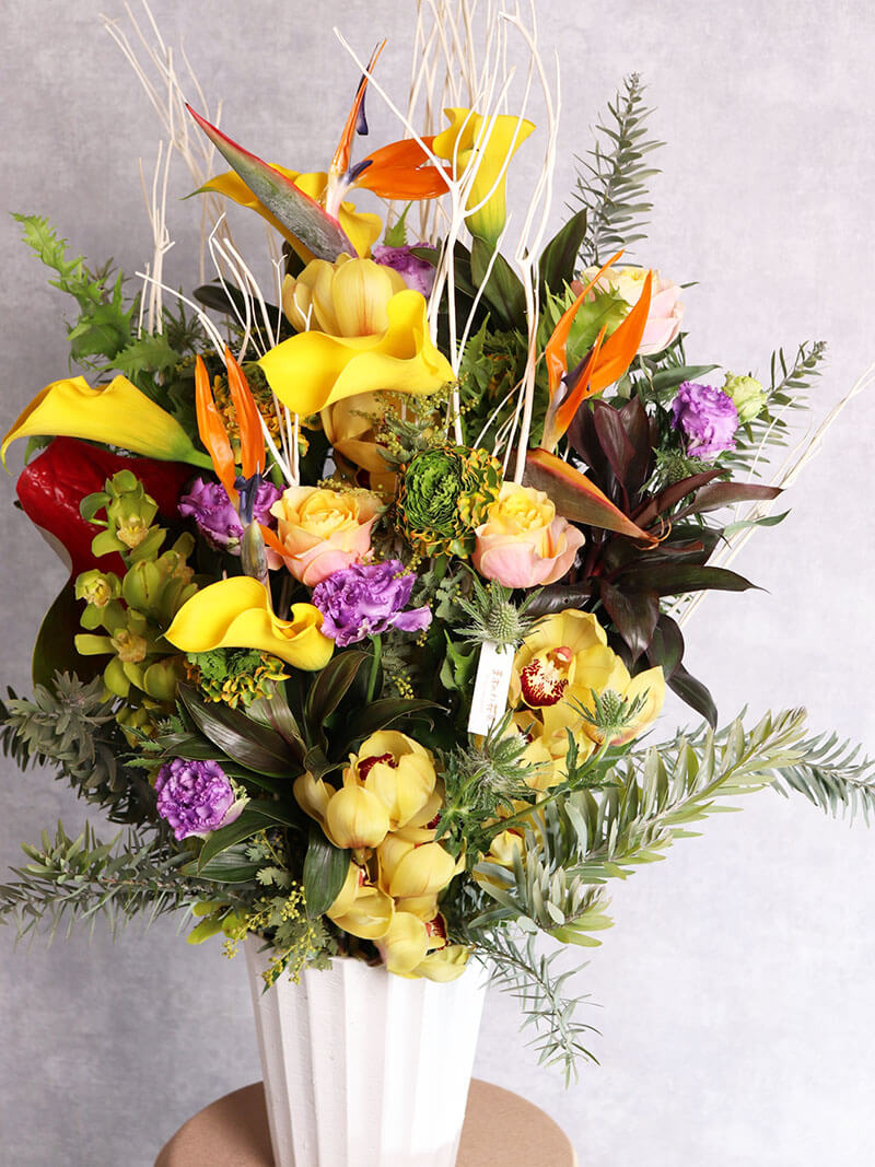 季節のおまかせ 華やぎのイエローアレンジ