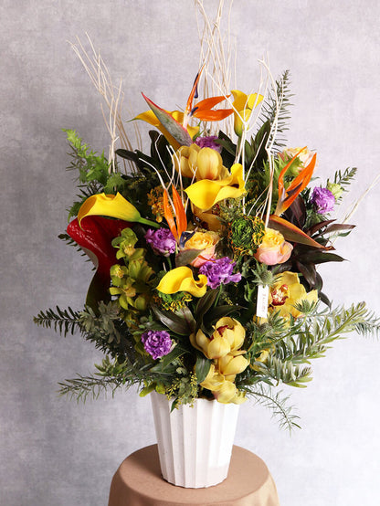 季節のおまかせ 華やぎのイエローアレンジ