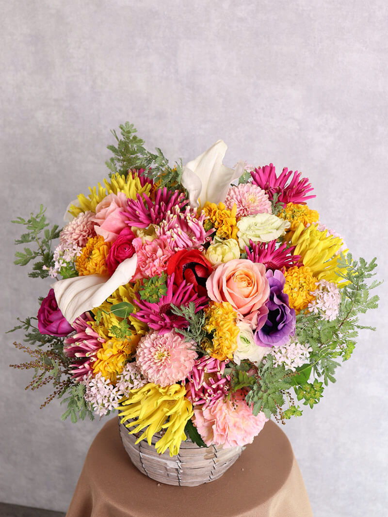 いろんな色ミックスおまかせアレンジ