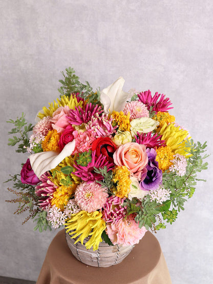 いろんな色ミックスおまかせアレンジ