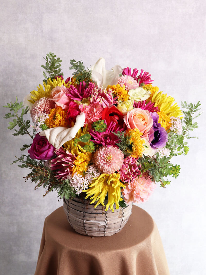 いろんな色ミックスおまかせアレンジ