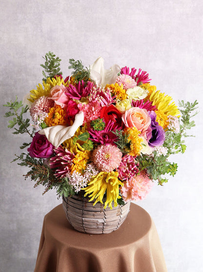 いろんな色ミックスおまかせアレンジ