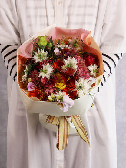 いろんな色ミックス系ブーケ