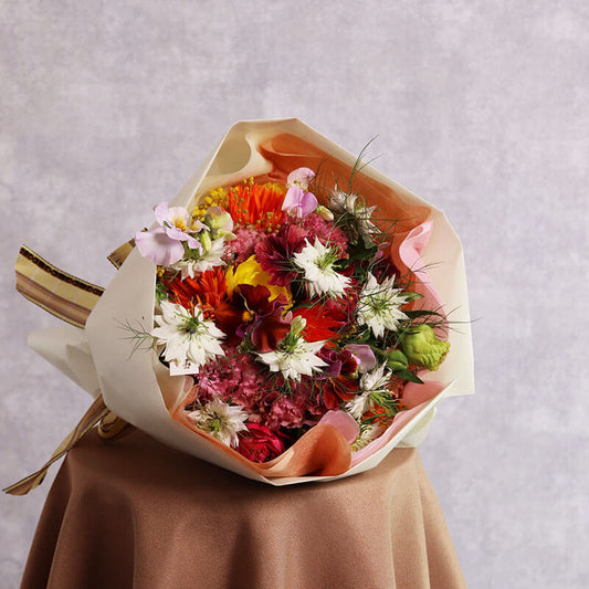 いろんな色ミックス系ブーケ