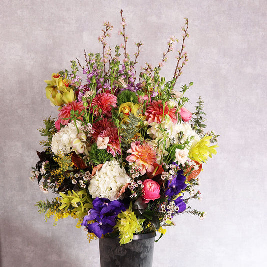 背を高めミックス系贅沢アレンジ