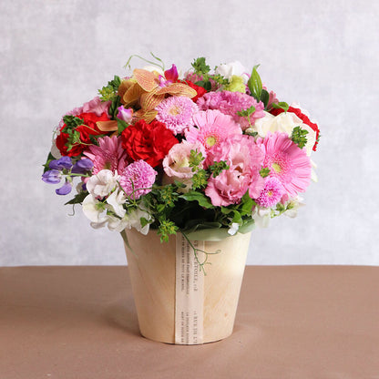 母の日おすすめ ミックスカラーアレンジ