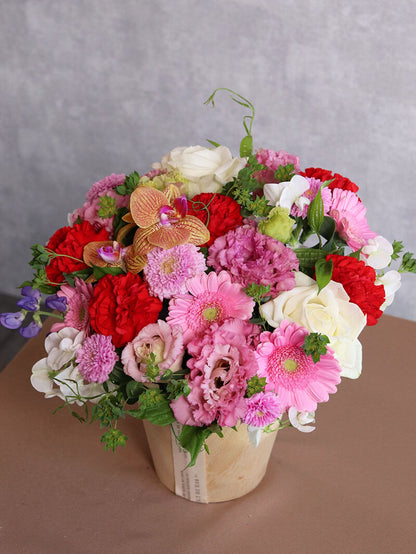 母の日おすすめ ミックスカラーアレンジ