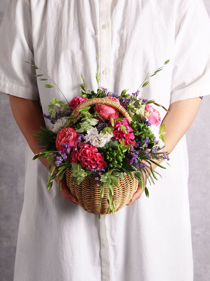 花かごの贈りもの